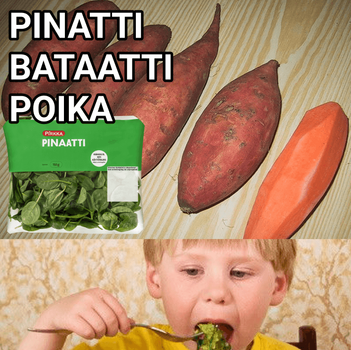 Pinaatti Bataatti Poika
